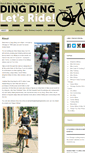 Mobile Screenshot of dingdingletsride.com